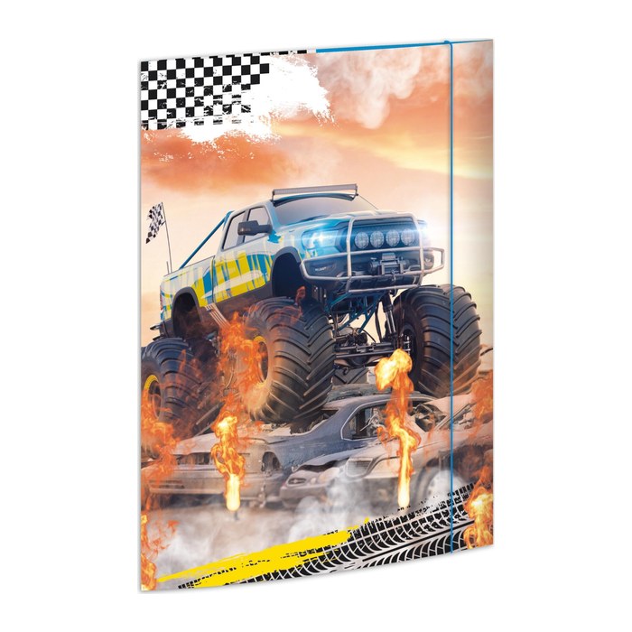 RNK-Verlag Zeichenmappe DIN A3 Monster Trucks, 1 St.
