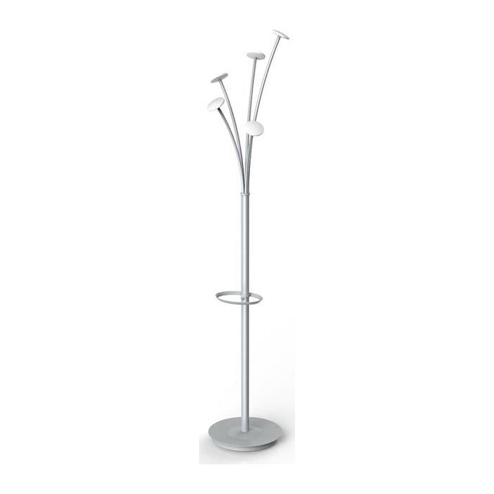 ALBA Kleiderständer Festival silber Metall 5 Haken 35,5 x 187,0 cm, 1 St.