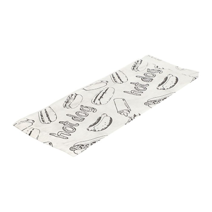 PAPSTAR Hot Dog-Tüten weiß 21,0 x 8,5 cm, 1.000 St.