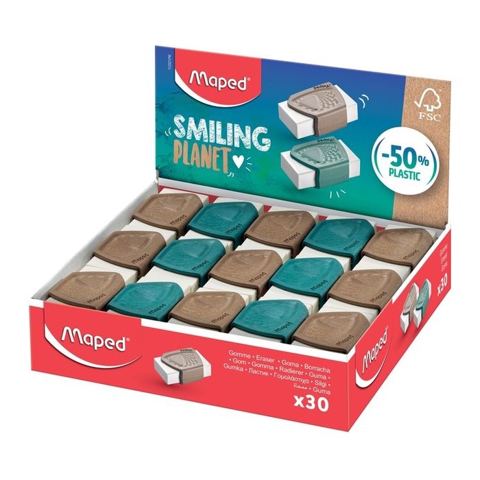 maped Radiergummi Smiling Planet farbsortiert, 1 St.
