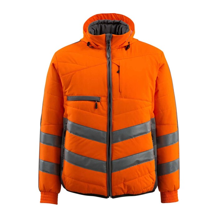 MASCOT® unisex Warnjacke Dartford  warnorange, anthrazit Größe S