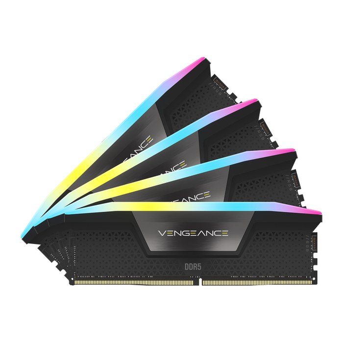 DDR5 64GB PC 6600 CL32 CORSAIR KIT (4x16GB) VENGEANCE RGB B retail