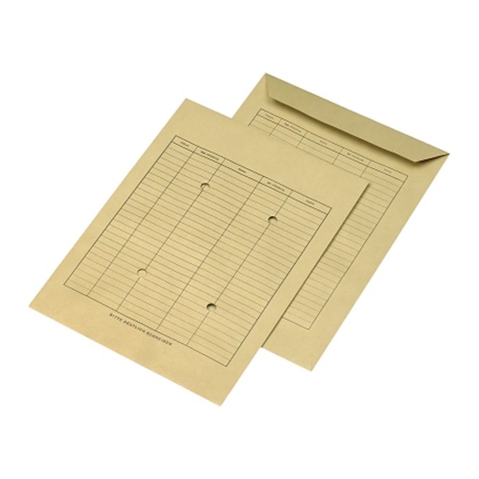 MAILmedia Hauspostversandtaschen DIN C4 ohne Fenster braun 250 St.