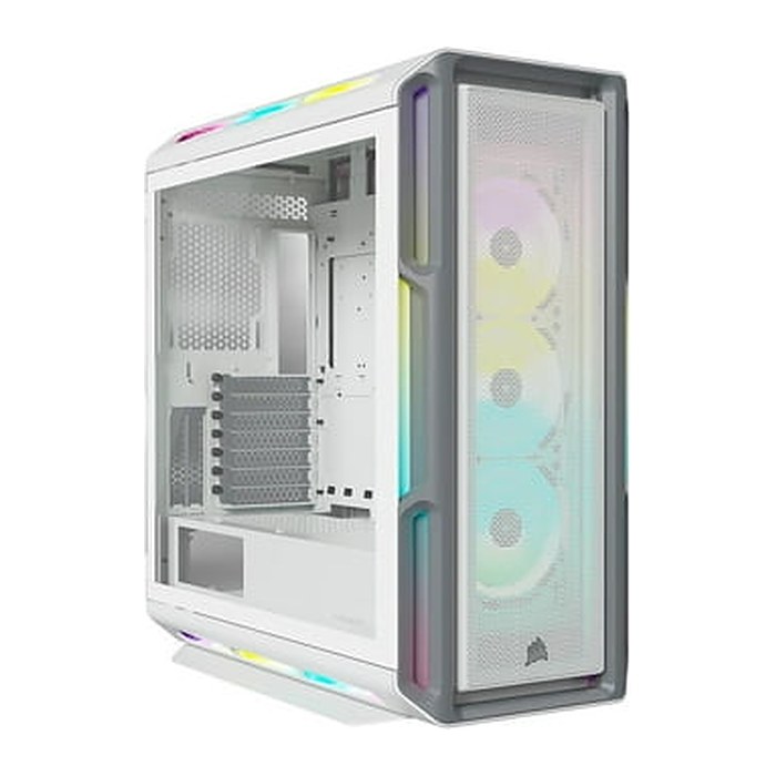CORSAIR Geh iCUE 5000T RGB (Tempered Glass) White