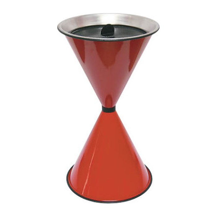 SZ Metall 29716 Standaschenbecher rot, 1 St.
