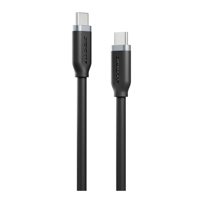 Alogic USB C Adapterkabel Elements Typ C 5A/240W 2m schwarz