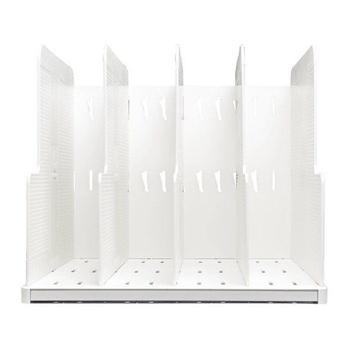 Exacompta Sortierstation MODULOTOP weiß mit 4 Fächern