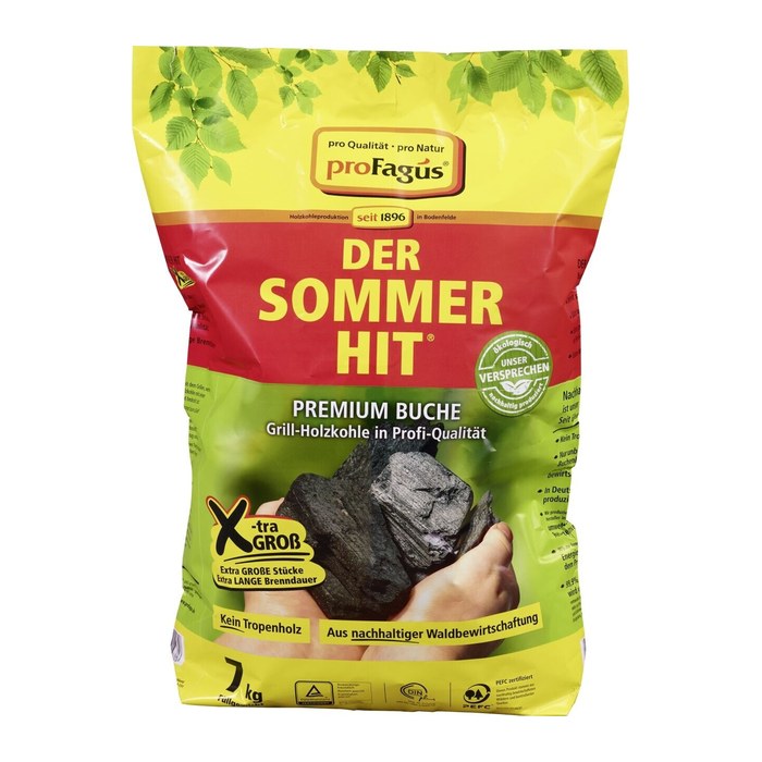 proFagus® Holzkohle DER SOMMERHIT®, 7,0 kg, 1 St.