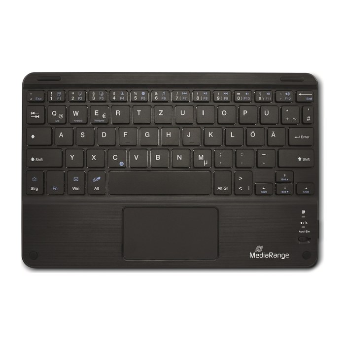MediaRange MROS130 Tastatur kabellos schwarz