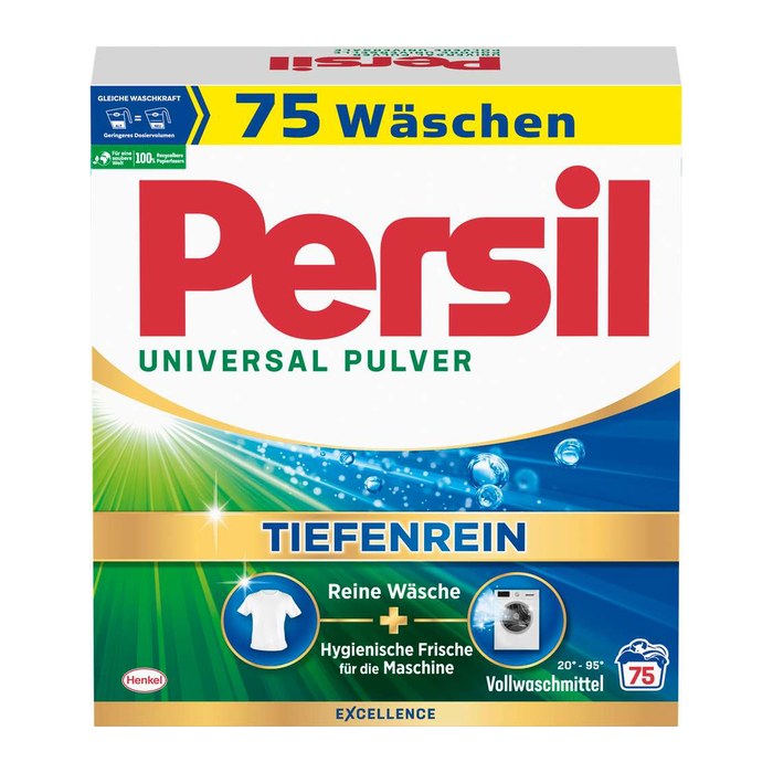 Persil UNIVERSAL PULVER TIEFENREIN Waschmittel Pulver, 4,5 kg