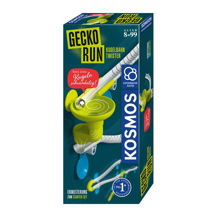 KOSMOS 620967 Gecko Run Twister Kugelbahn Bausatz