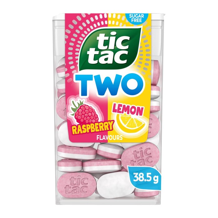 tic tac RASBERRY LEMON Bonbons 16x 38,5 g, 16 St.