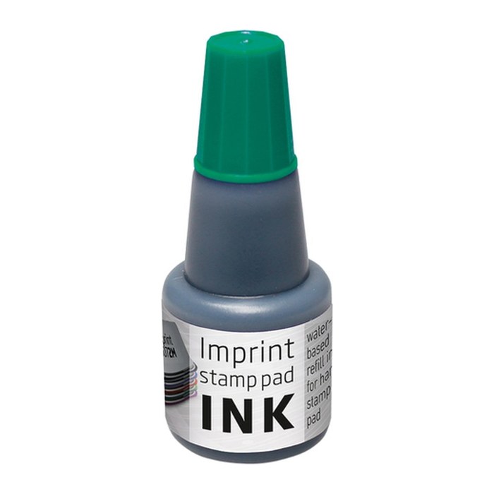 trodat Stempelfarbe Imprint Wasserbasierend grün 24ML 7711