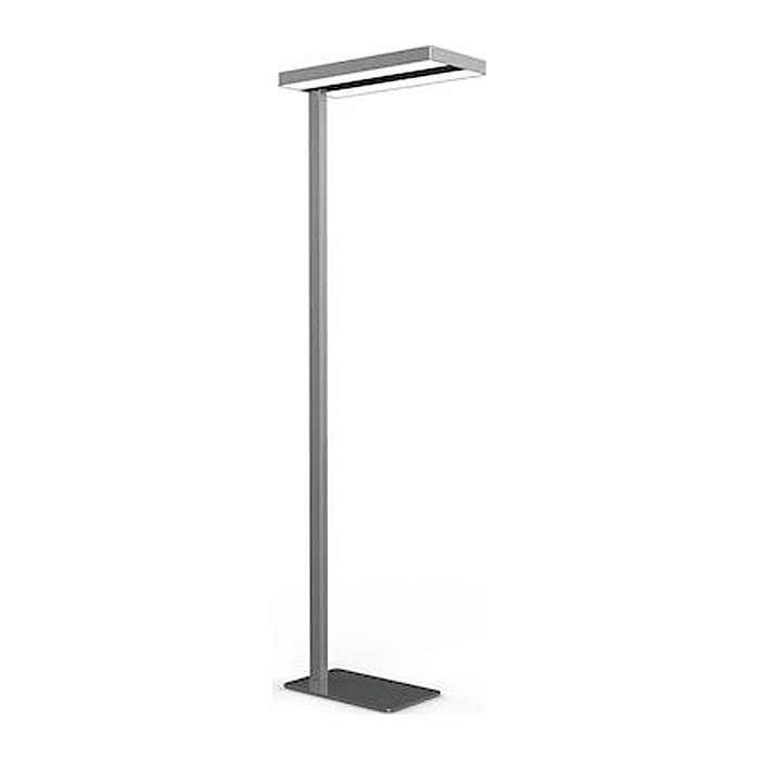 unilux LIXUS LED Stehlampe metallgrau 50 W