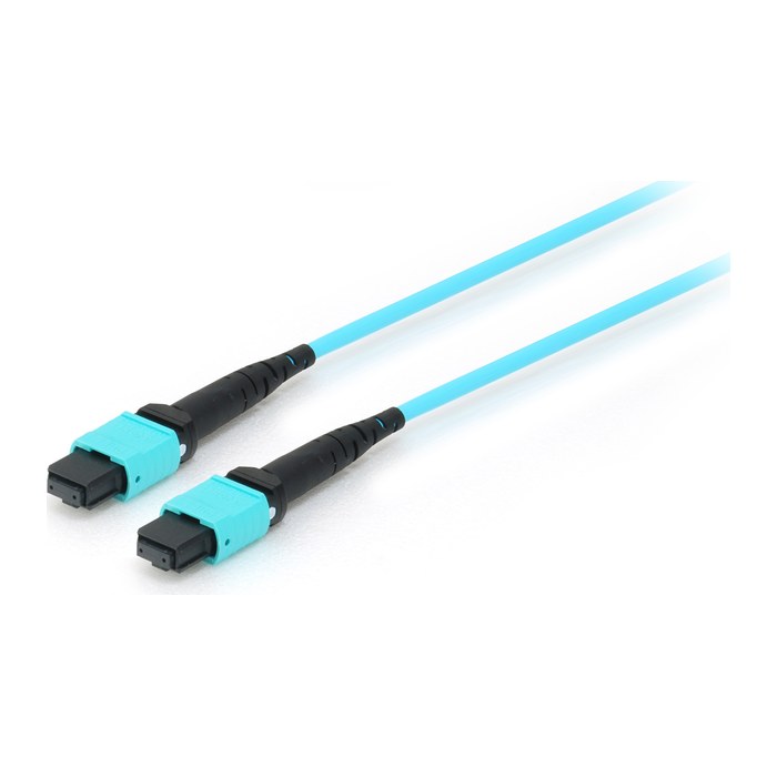 Equip Patchkabel MTP->MTP 7.00m Multimode OM4 türkis Polybeutel