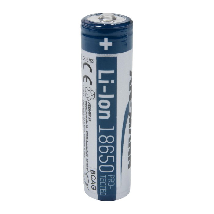 ANSMANN Akku Li-Ion 18650 2.600 mAh, 1 St.