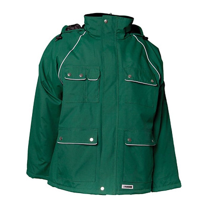 PLANAM® unisex Parka CANVAS 320 grün Größe 4XL