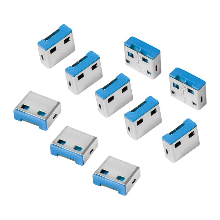 Logilink USB-A-Port Schloss (10x Schlösser)