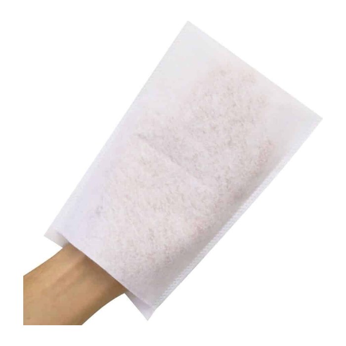 HYGOSTAR unisex Einmalwaschlappen MOLTON weiß Einheitsgröße, 50 St.