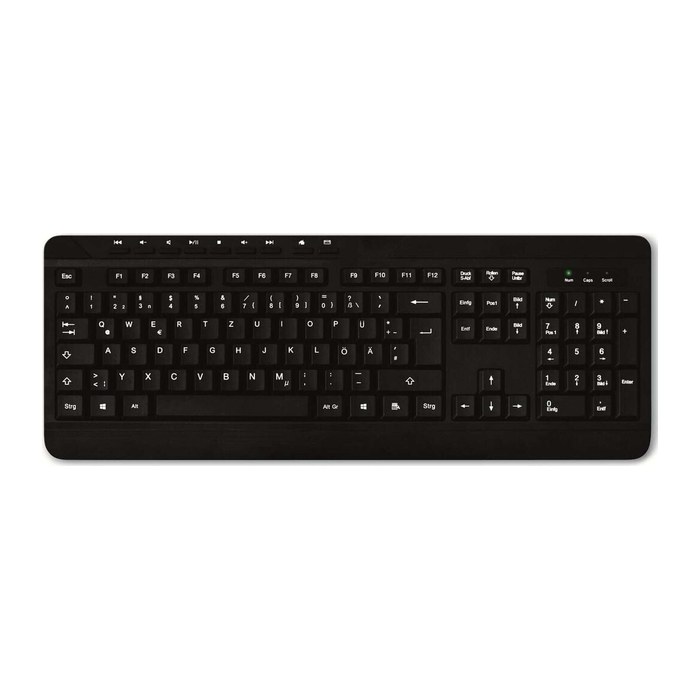 MediaRange MROS102 Tastatur kabelgebunden schwarz