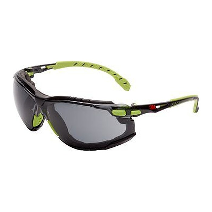 3M Schutzbrille Solus™ 1000, Scotchgard™ Protector lime, schwarz, 1 St.