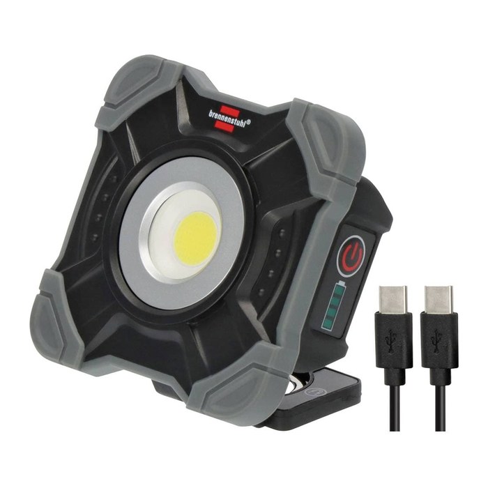 brennenstuhl SH 1000 MAC LED Akku-Baustrahler schwarz 10 W