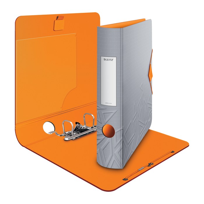 LEITZ Active Urban Chic Ordner grau Kunststoff 6,5 cm DIN A4, 1 St.