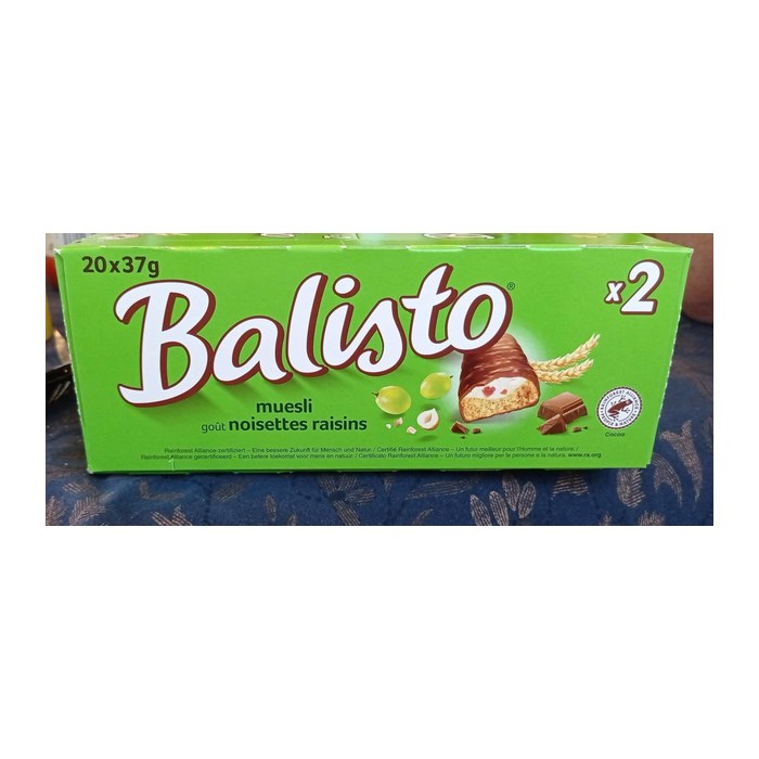 Balisto Muesli-Mix Schokoriegel 20 Riegel, 20 St.