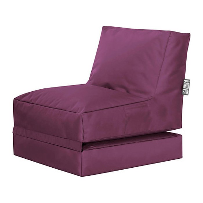 SITTING POINT Twist SCUBA Sitzsack aubergine