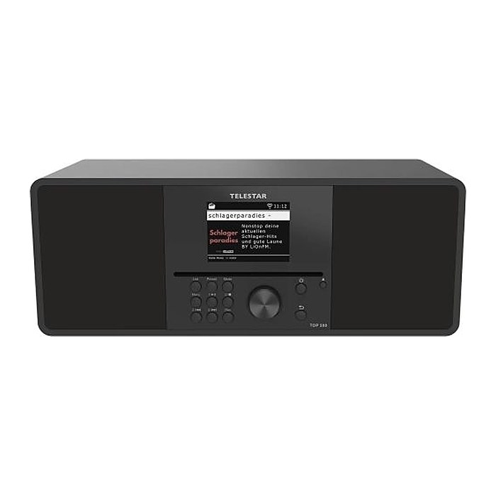 TELESTAR TOP 300 Schwarz Multifunktionsradios Stationär