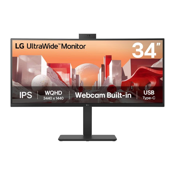 LG 34BA85QE-B Curved Monitor 87,0 cm (34,0 Zoll) schwarz