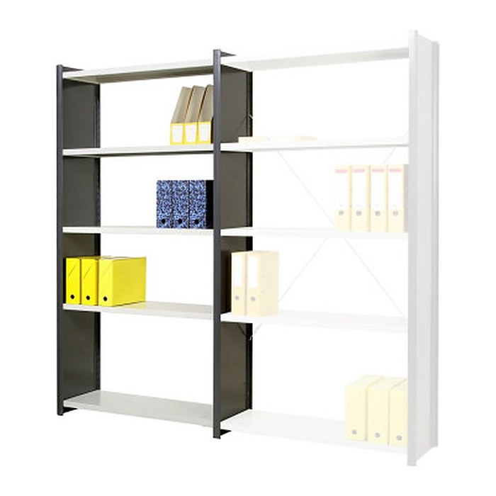 Manorga Schwerlastregal EPSILON ADZ1010603DBBA014 anthrazit, lichtgrau 100,0 x 60,0 x 100,0 cm