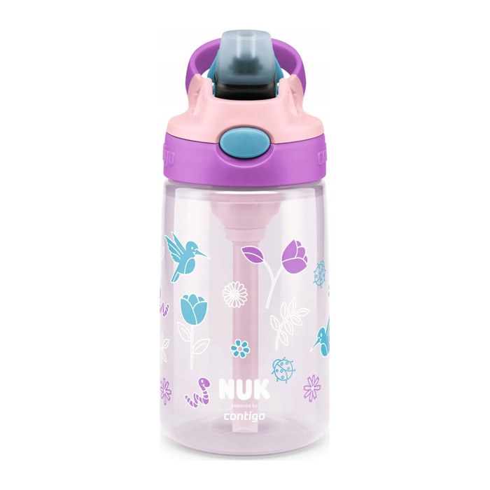 NUK Trinkflasche Contigo Easy Straw Cup 420ml rosa