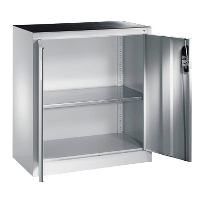 CP Stahlschrank 8820-000 S10237 lichtgrau 1 Fachboden 93,0 x 40,0 x 100,0 cm, aufgebaut, 1 St.