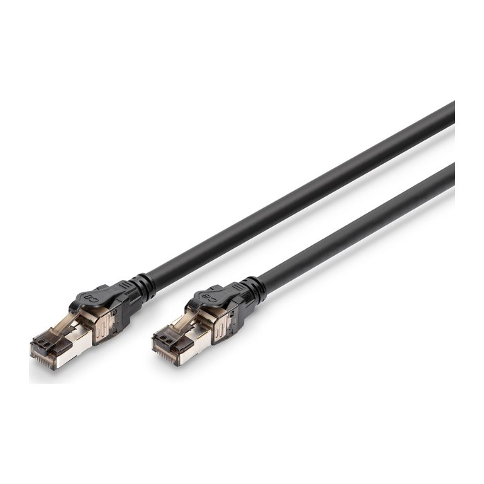 DIGITUS Patchkabel CAT 8.1 S/FTP 2,00m schwarz