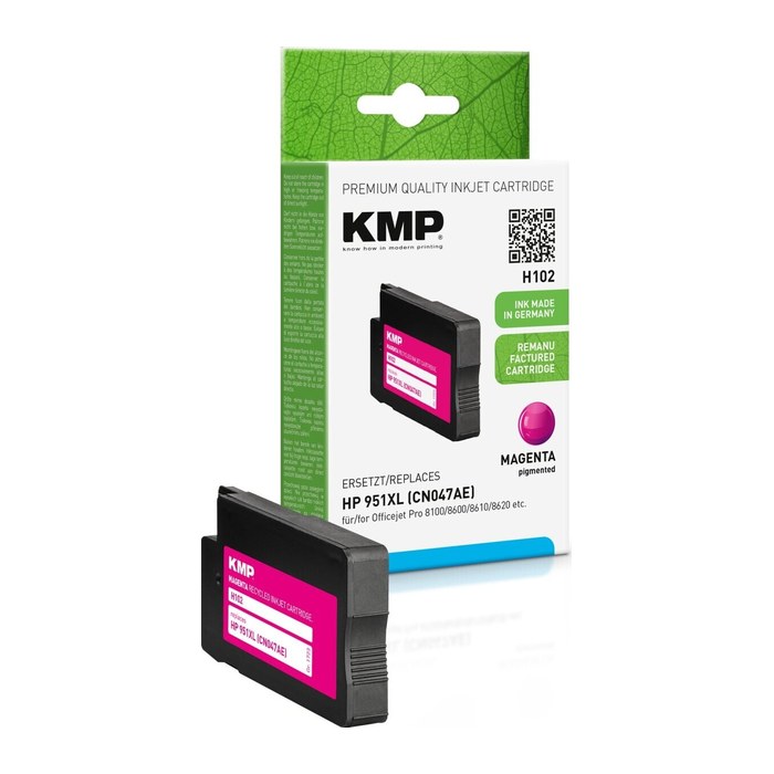 KMP H102 magenta Druckerpatrone kompatibel zu HP 951XL (CN047AE)