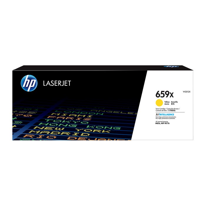 HP 659X (W2012X) gelb Tonerkartusche