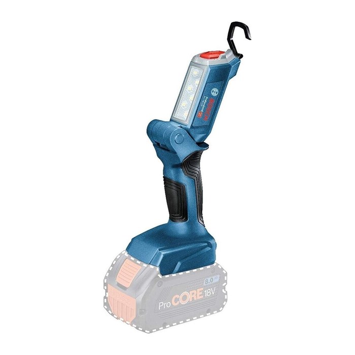 BOSCH Professional GLI 18V-300 LED Akku-Baustrahler blau