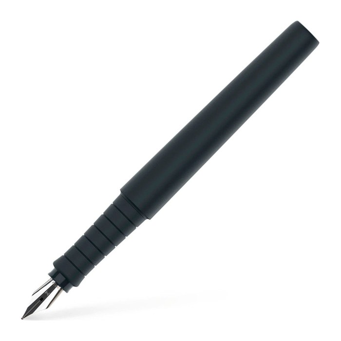 FABER-CASTELL Poly Pen Patronenfüller schwarz M (mittel), 1 St.