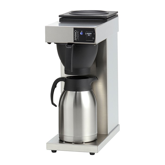ANIMO Excelso T Kaffeemaschine silber, 16 Tassen