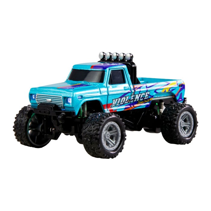 Amewi RC Monstertruck DieCast 1:64 RTR blau /6+