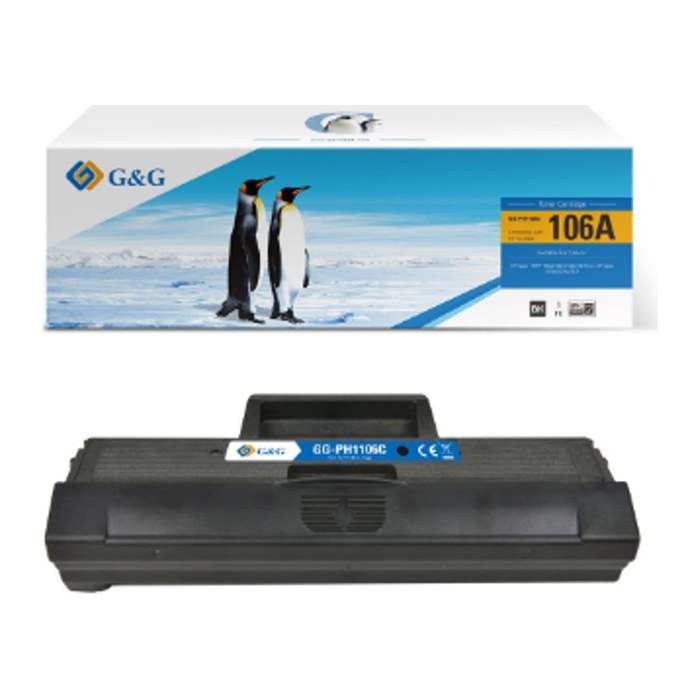 G&G Toner kompatibel mit HP 106A/ W1106A