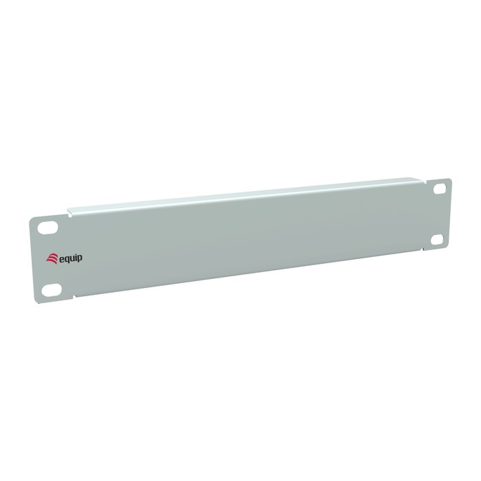 Equip 10" Blindplatte 1U RAL7035