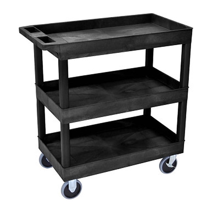 LUXOR Etagenwagen schwarz 81,0 x 46,0 x 95,0 cm