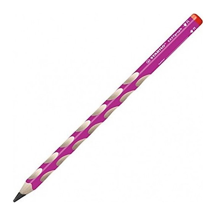 STABILO EASYgraph Bleistifte HB pink, 12 St.