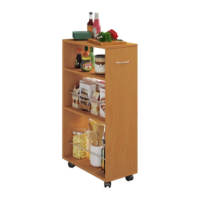 VCM my home Nischenwagen Tusal buche 25,0 x 50,0 x 85,0 cm
