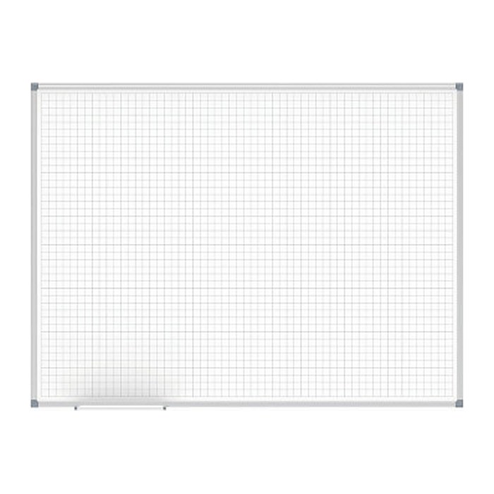 MAUL Whiteboard MAULstandard 120,0 x 90,0 cm weiß mit 2,0 x 2,0 cm Raster