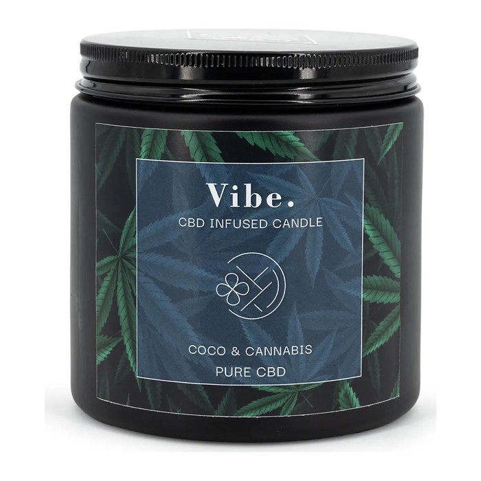 Candle Brothers Duftkerze CBD Vibe Coco & Cannabis 350g