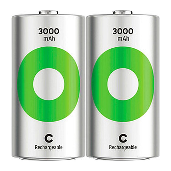 GP Akkus ReCyko+ Ni-MH Baby C 3.000 mAh, 2 St.