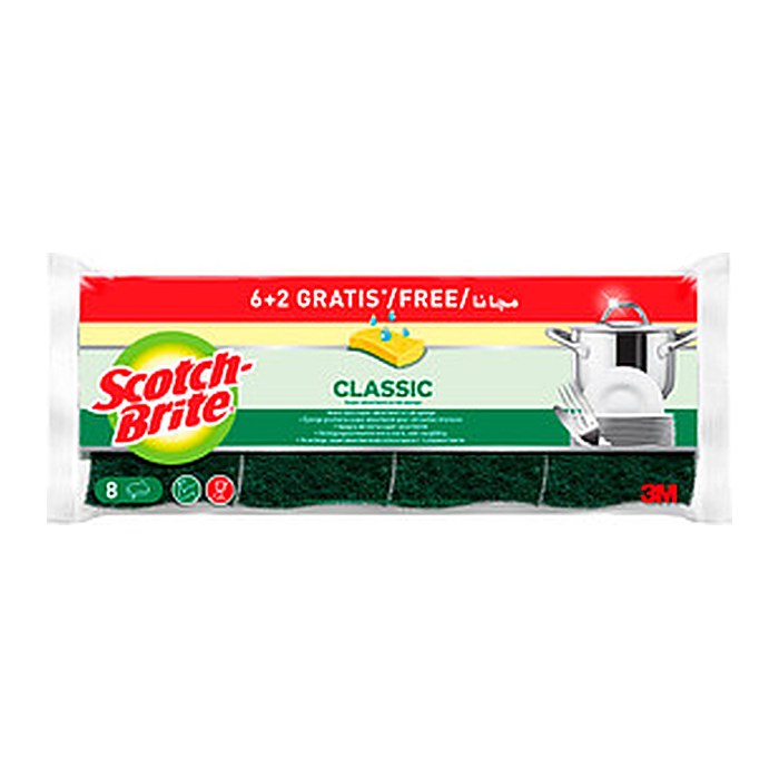 Scotch-Brite Classic Topfreiniger, 8 St.